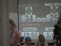 IMG 6921  Amy's name on the scoreboard!