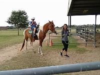 IMG 0055  Wilson always enjoys the horse ride.
