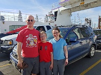 20191124 143257 HDR  Following Google Maps, we wound up unexpectedly driving onto a ferry to get across to Padre Island.  As it turns out, it was short and free.